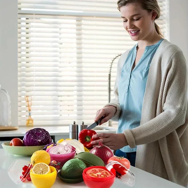 Plastmasas trauks dārzeņu un augļu uzglabāšanai