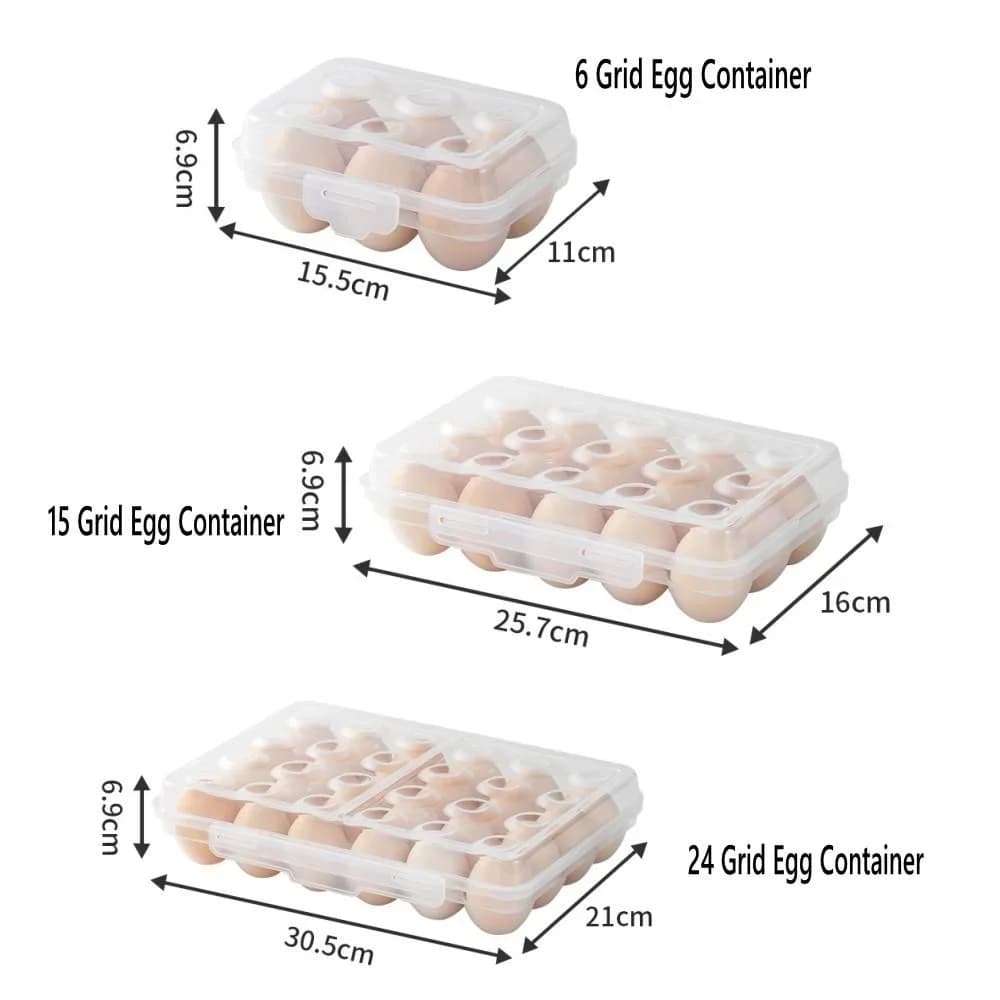 Plastmasas olu uzglabāšanas trauks ar vāku