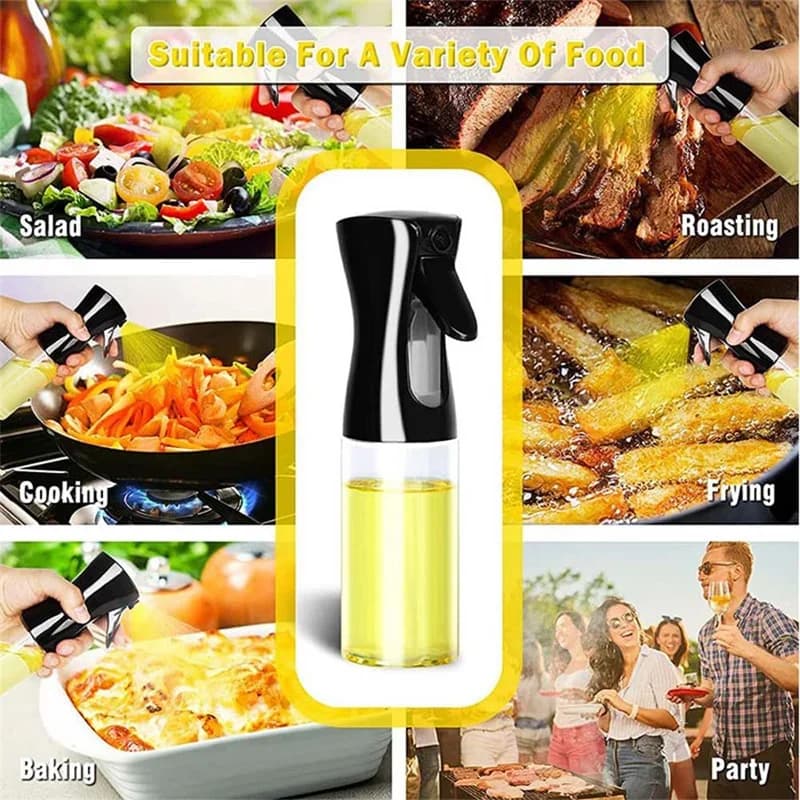 Eļļas izsmidzinātājs virtuvei, 1 gab., 100/200/300/500 ml