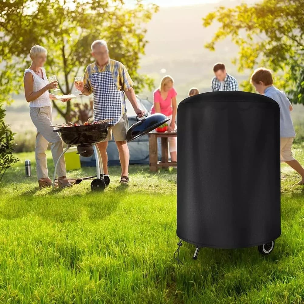 Raweao ūdensnecaurlaidīgs apaļā grila pārsegs Weber grilam, 57 cm