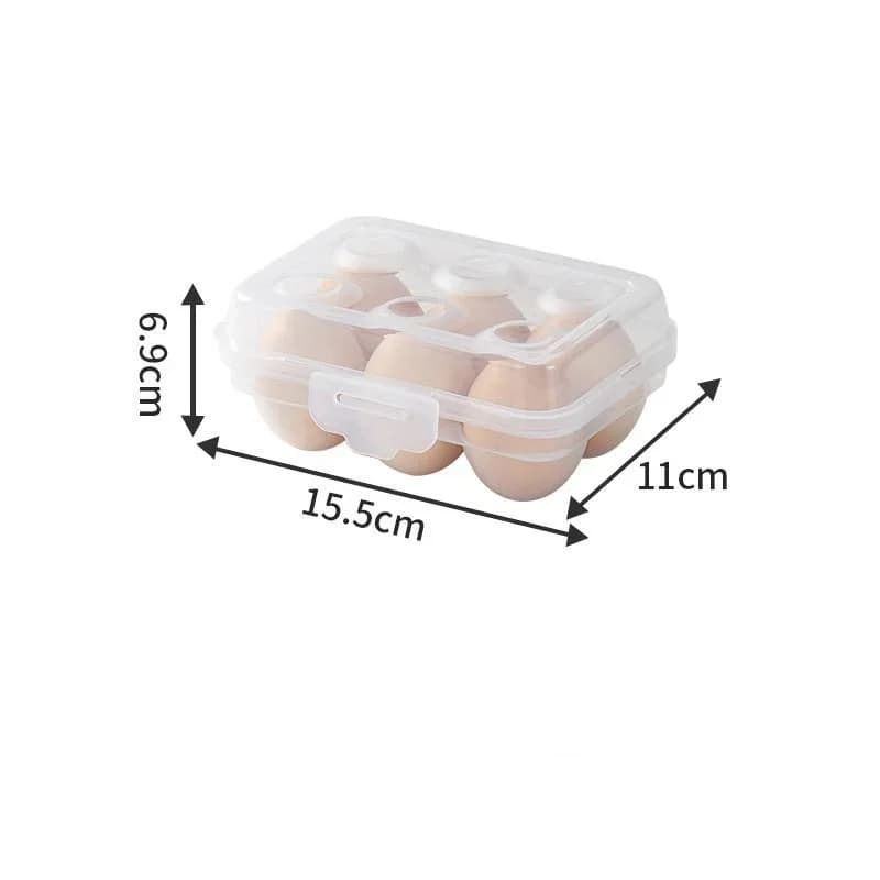 Plastmasas olu uzglabāšanas trauks ar vāku