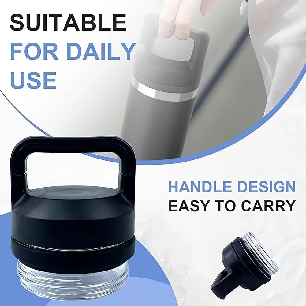 Rezerves vāciņš Rambler Chug, saderīgs ar YT 18oz, 26oz, 36oz, 64oz (1/2/3 gab.)
